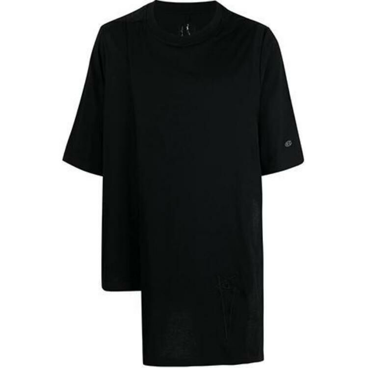 【代購】RICK OWENS Asymmetric Short sleeved T shirt
