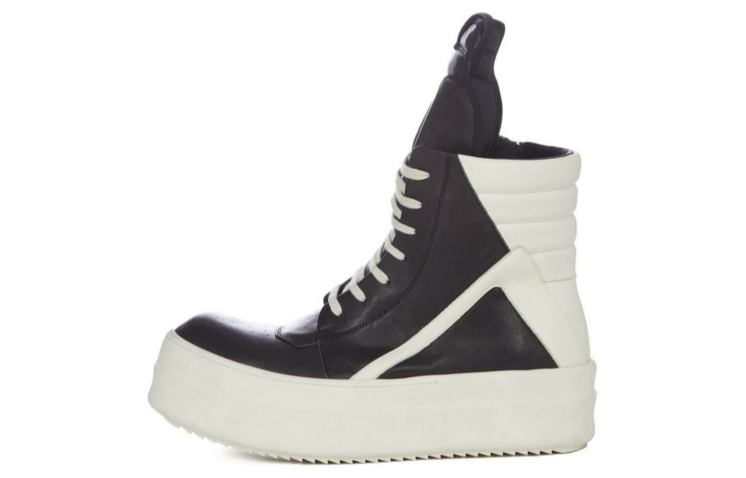 【代購】RICK OWENS/RO High Top Skateboard Shoes Men's Black