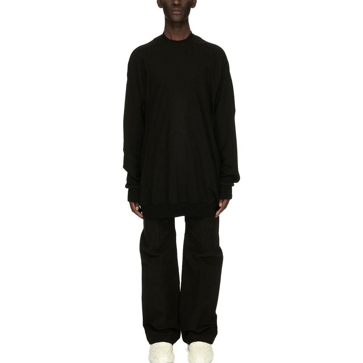 【代購】RICK OWENS Splintered Peter Organic Cotton Jumper