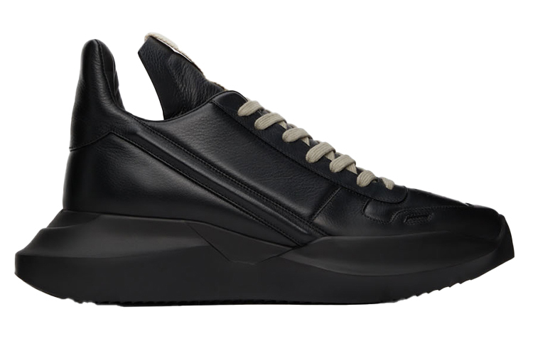 【代購】RICK OWENS/RO Anti-Slip Wear-Resistant Low-Top Casual Shoes Women's Black