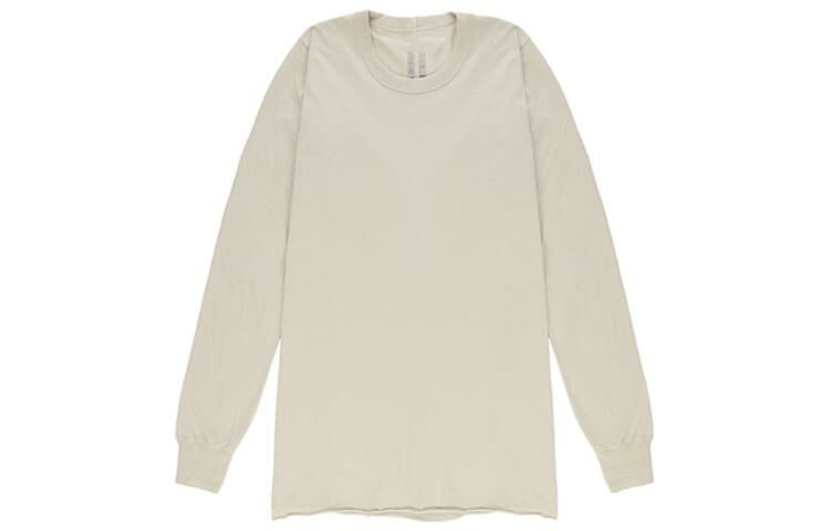 【代購】RICK OWENS T-Shirts Men Pearl White
