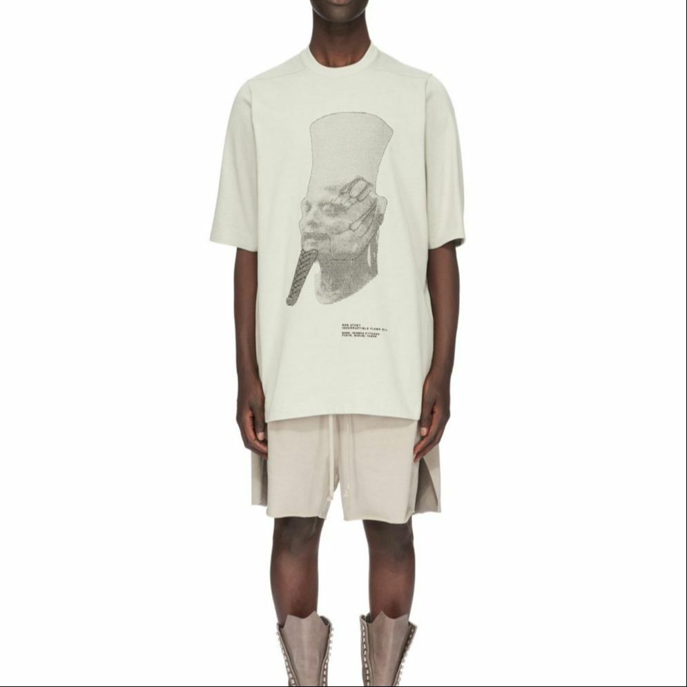 【代購】RICK OWENS Ron Jumbo Cotton T-shirt