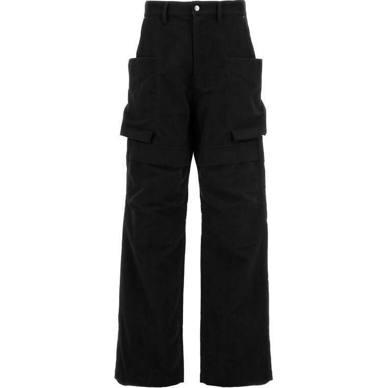 【代購】RICK OWENS Straight-Leg Cargo Trousers