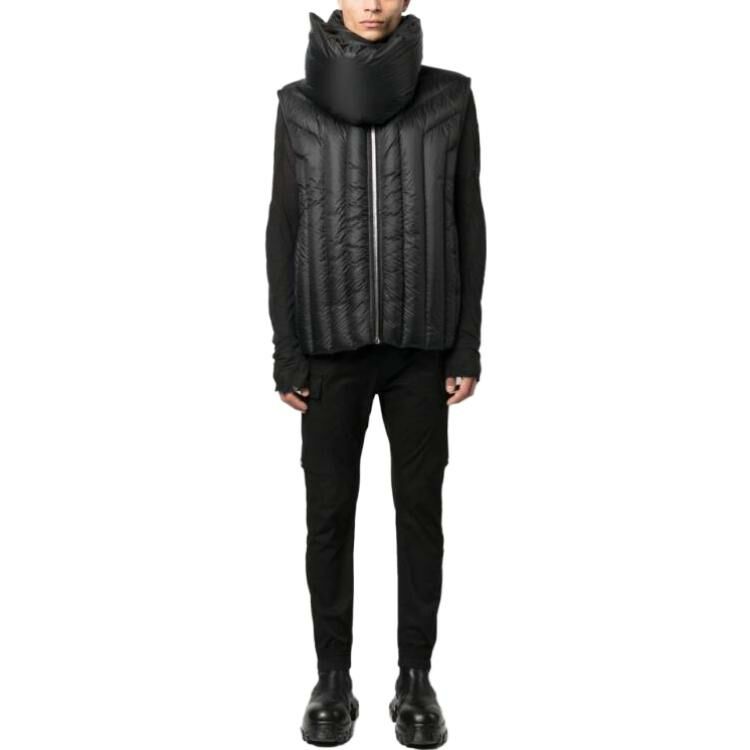 【代購】RICK OWENS Gimp Detachable neck Padded Gilet