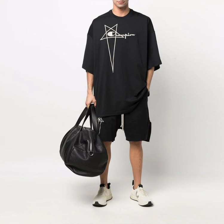 【代購】RICK OWENS/RO x Champion Casual Shorts Men's Black