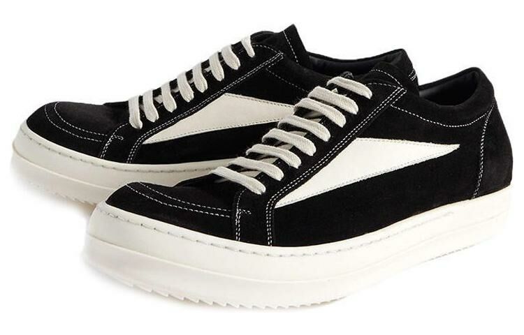 【代購】RICK OWENS Strobe Vintage Low Black Suede