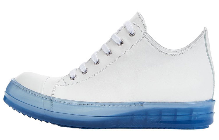 【代購】RICK OWENS DRKSHDW Performa Abstract Low Chalk White Blue Transparent
