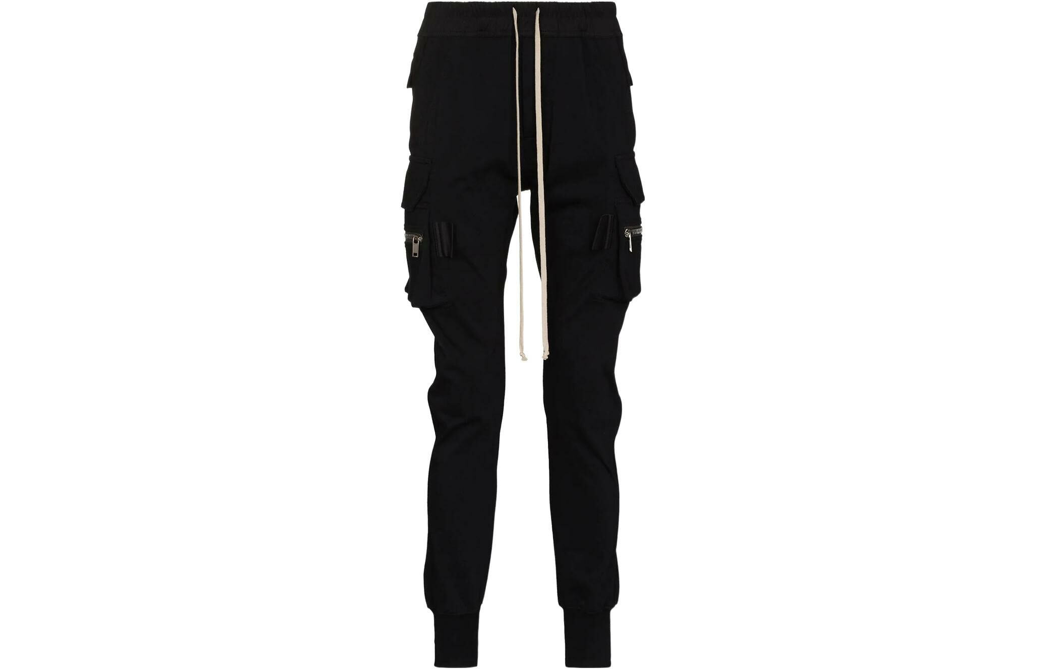 【代購】RICK OWENS Knitted Sweatpants Men Black