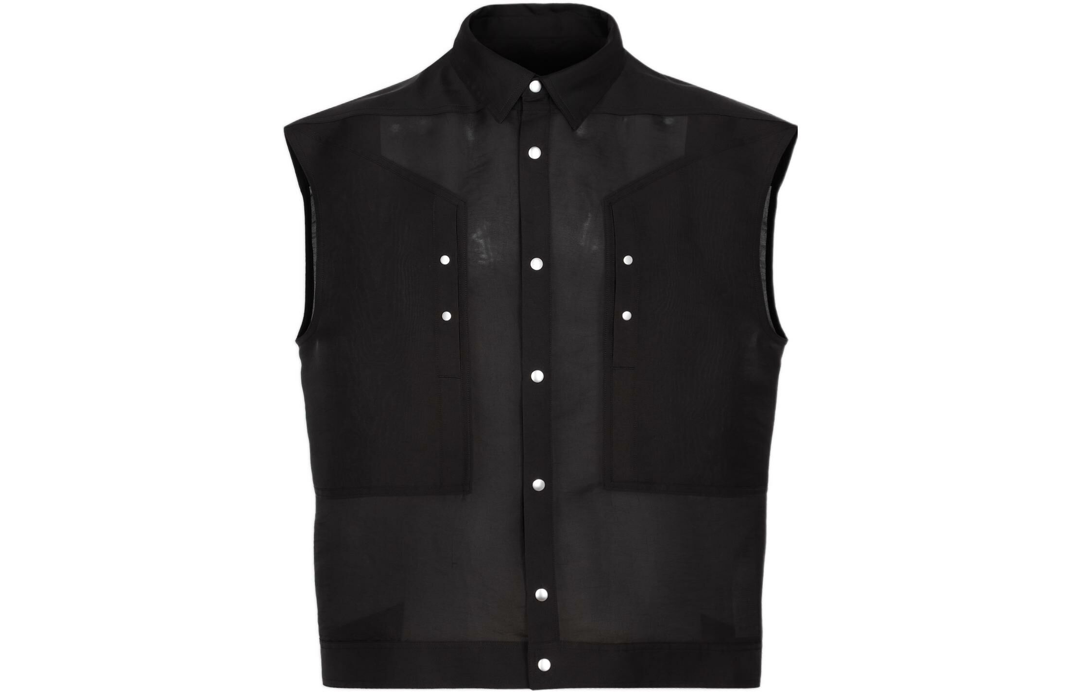 【代購】RICK OWENS Vests Men Black