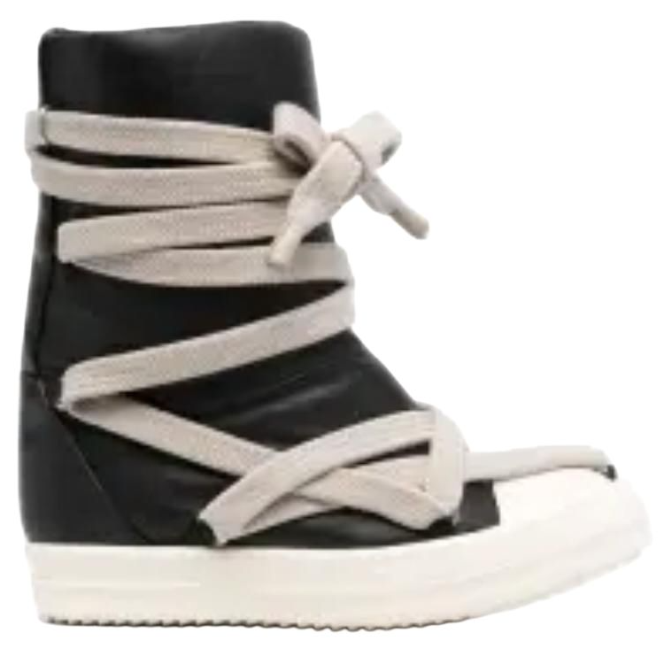【代購】RICK OWENS Jumbo Puffer Mega-laced Sneaker Boots