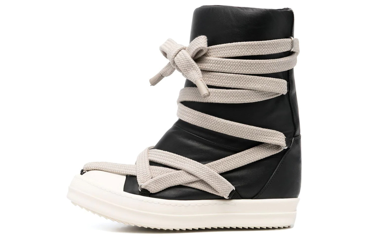 【代購】RICK OWENS Jumbo Puffer Mega-laced Sneaker Boots