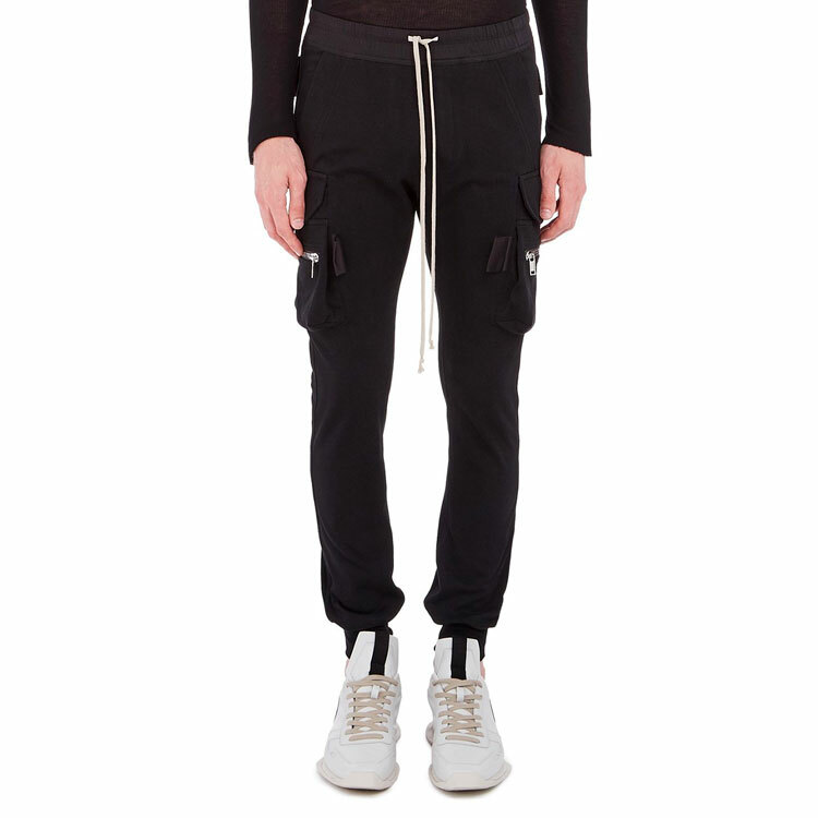 【代購】RICK OWENS Cargo Pants Men Black