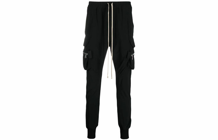 【代購】RICK OWENS Cargo Pants Men Black