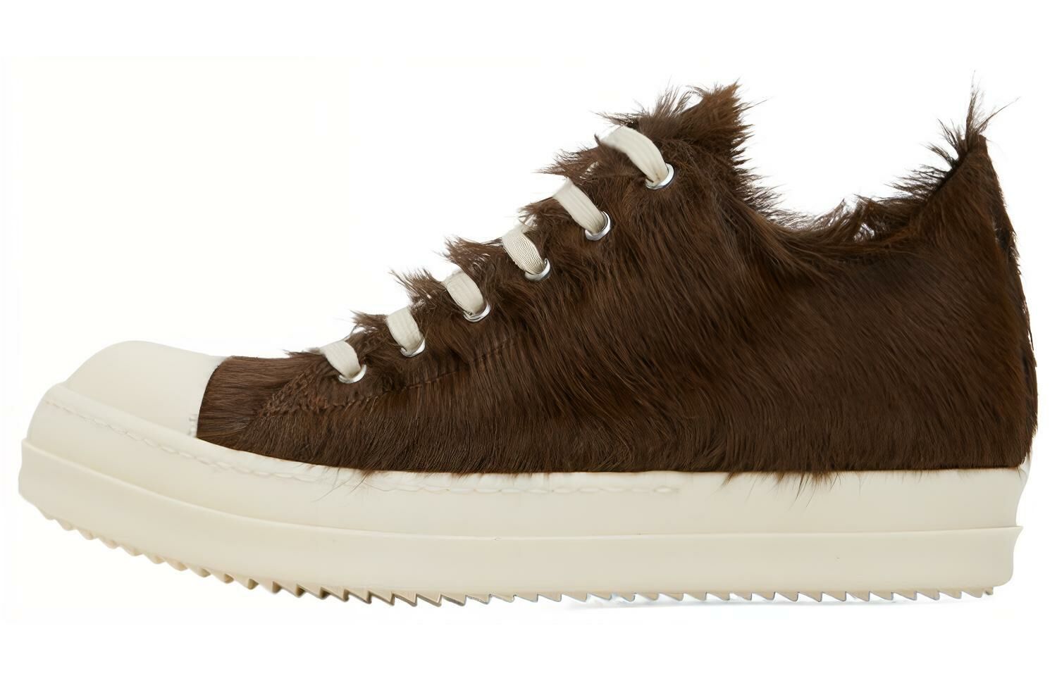【代購】RICK OWENS/RO Low-Top Skateboard Shoes Men's Brown