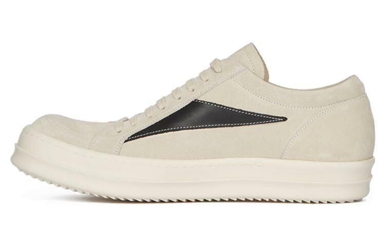 【代購】RICK OWENS/RO Rick Owens FW23 LUXOR Series Low-Top Skateboard Shoes Men's Milk White