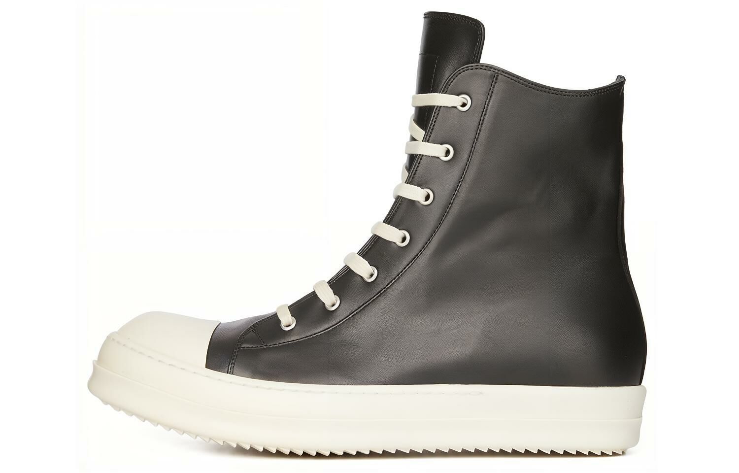 【代購】RICK OWENS Lido High Sneaks Black Milk