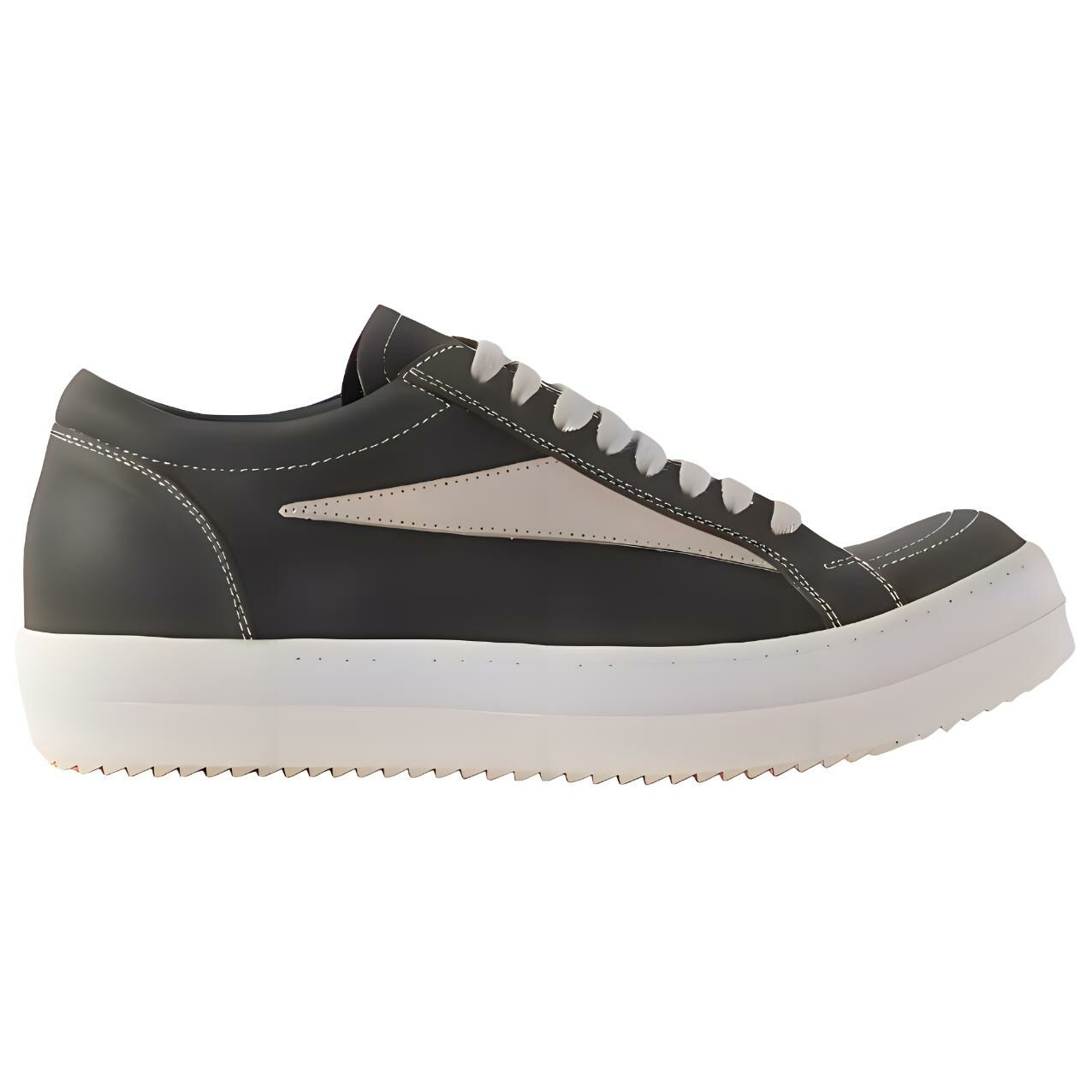 【代購】RICK OWENS/RO Low-Top Skateboard Shoes Men's Dark Green