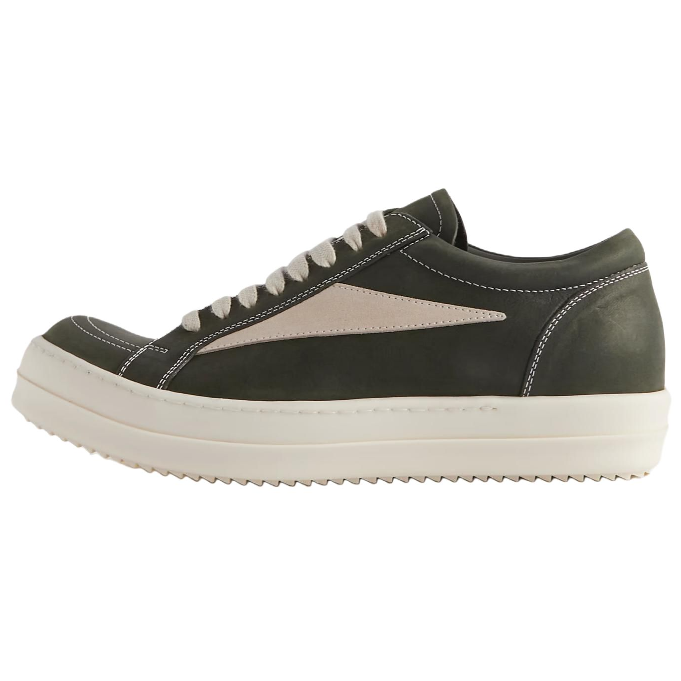 【代購】RICK OWENS/RO Low-Top Skateboard Shoes Men's Dark Green