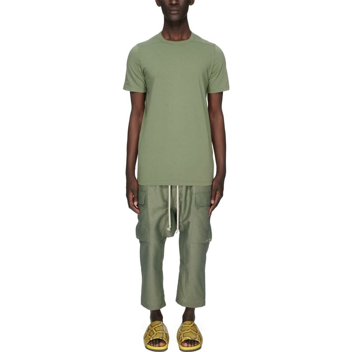 【代購】RICK OWENS SS23 T-Shirts Men Army Green