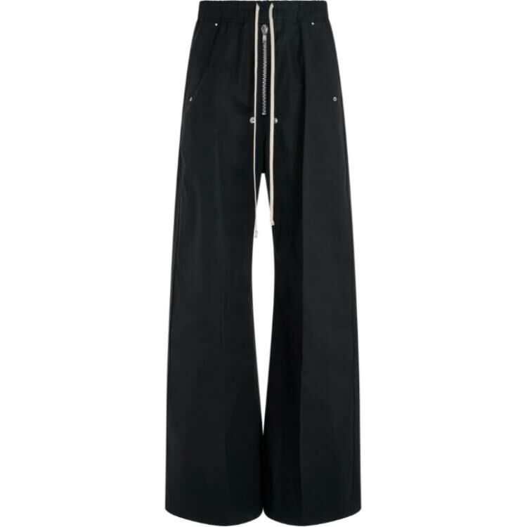 【代購】RICK OWENS Bela Drawstring Wide Leg Trousers