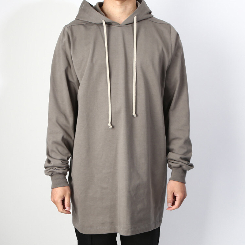 【代購】RICK OWENS Fogachine Drawstring Pullover Hoodie