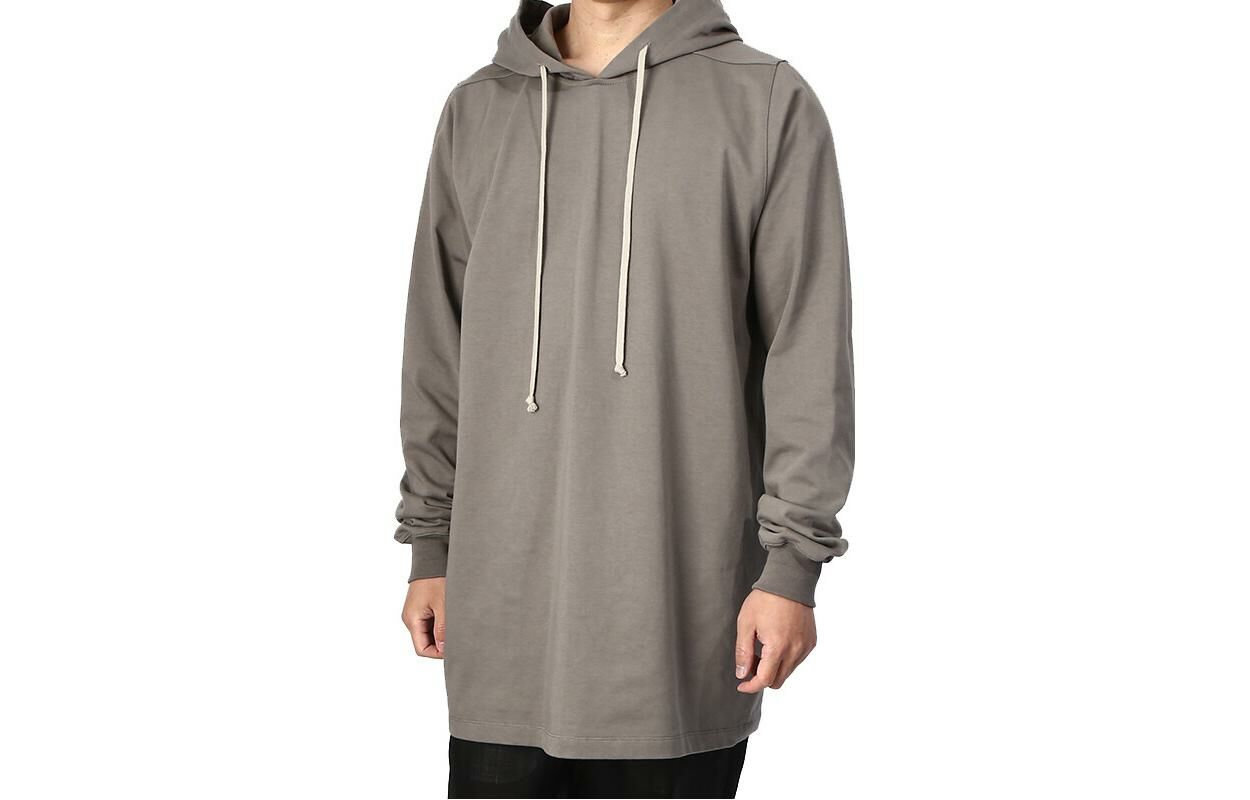 【代購】RICK OWENS Fogachine Drawstring Pullover Hoodie