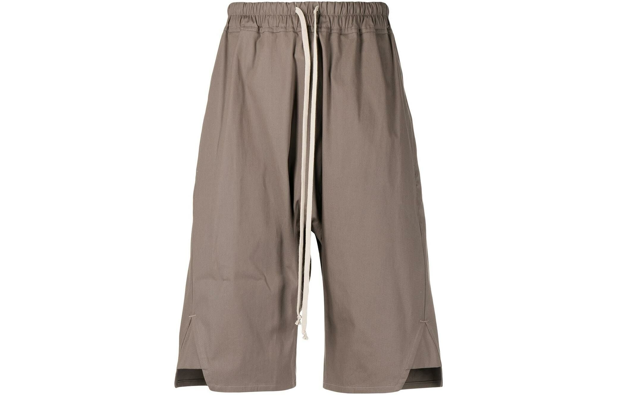 【代購】RICK OWENS Belted Side Slit Shorts