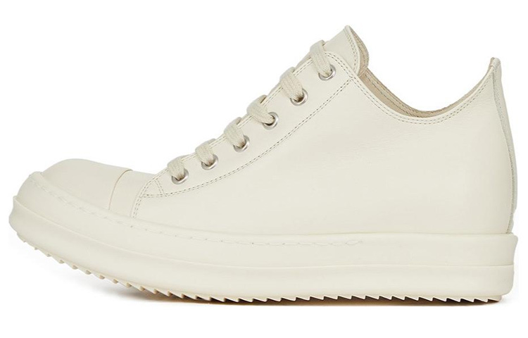 【代購】RICK OWENS/RO Stylish Skateboarding Shoes Women's White