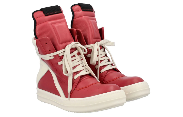 【代購】RICK OWENS Lido Geobasket Cardinal Women's