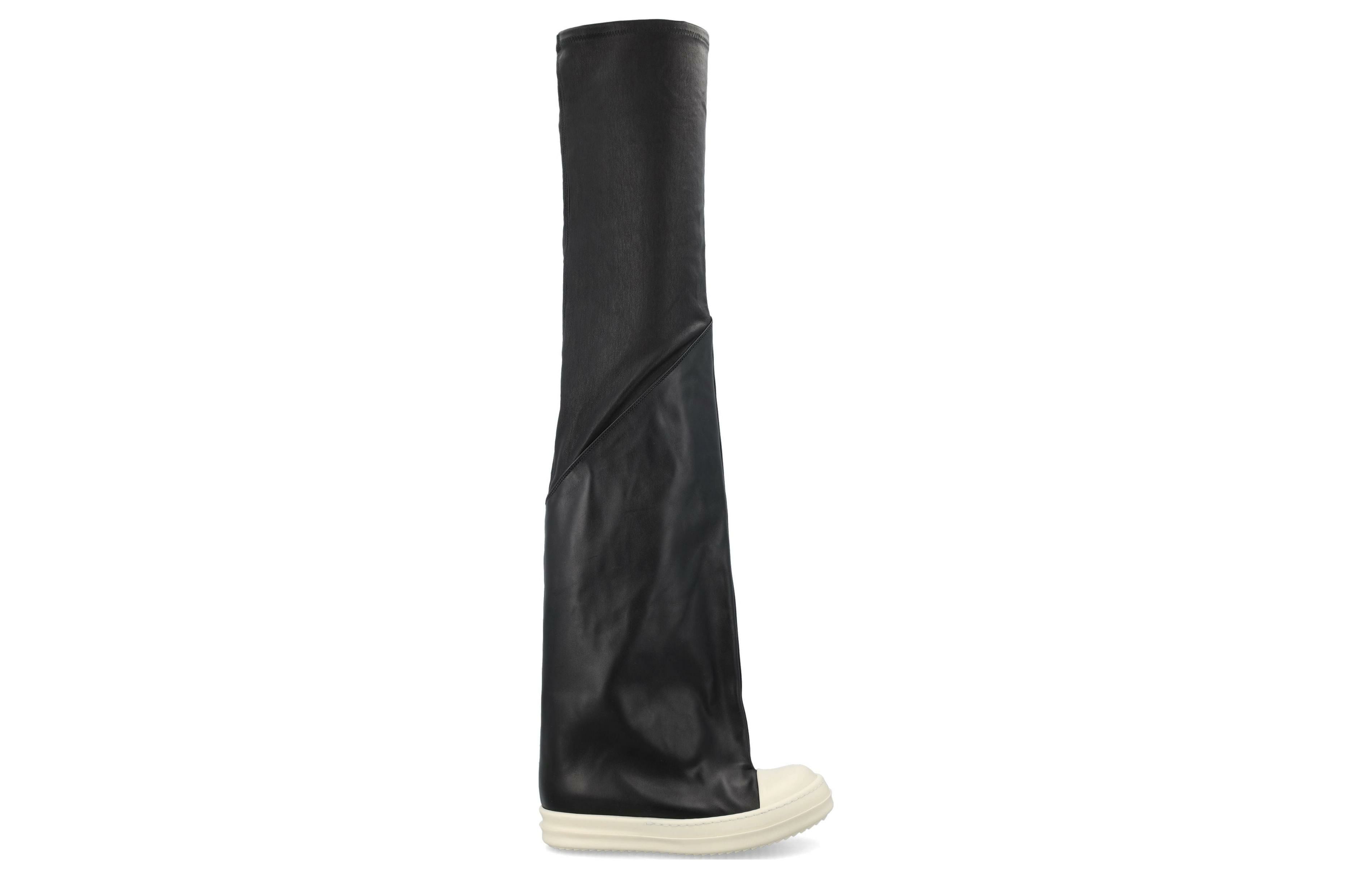 【代購】RICK OWENS/RO Over-the-knee Boots Women's Black