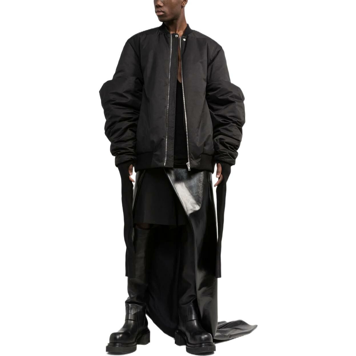 【代購】RICK OWENS Gauntlet Bomber Jacket