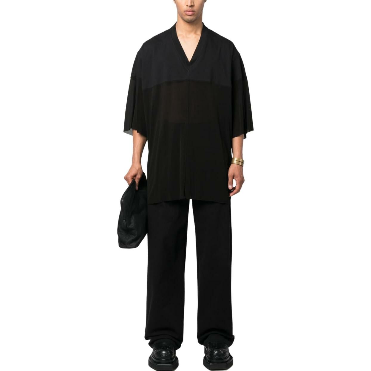 【代購】RICK OWENS/RO T Shirt Men's Black