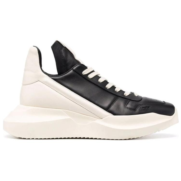 【代購】RICK OWENS/RO Wear-Resistant Low-Top Sports Casual Shoes Men's White Black