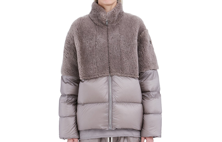 【代購】Moncler X RICK OWENS Down Jackets Men Light Brown