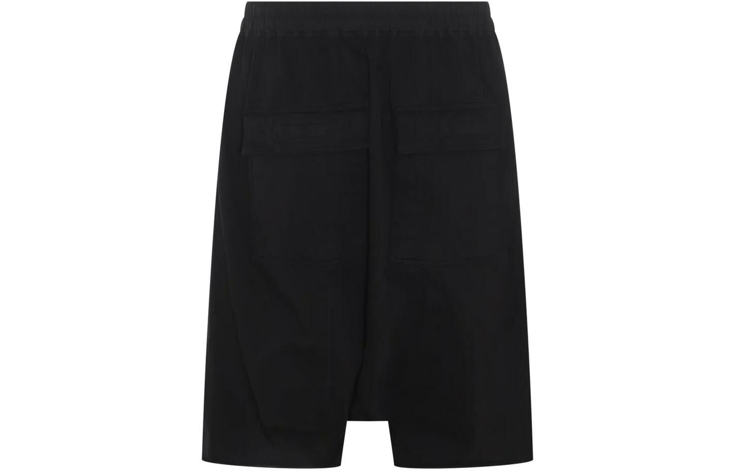 【代購】RICK OWENS Drop crotch Cotton Shorts