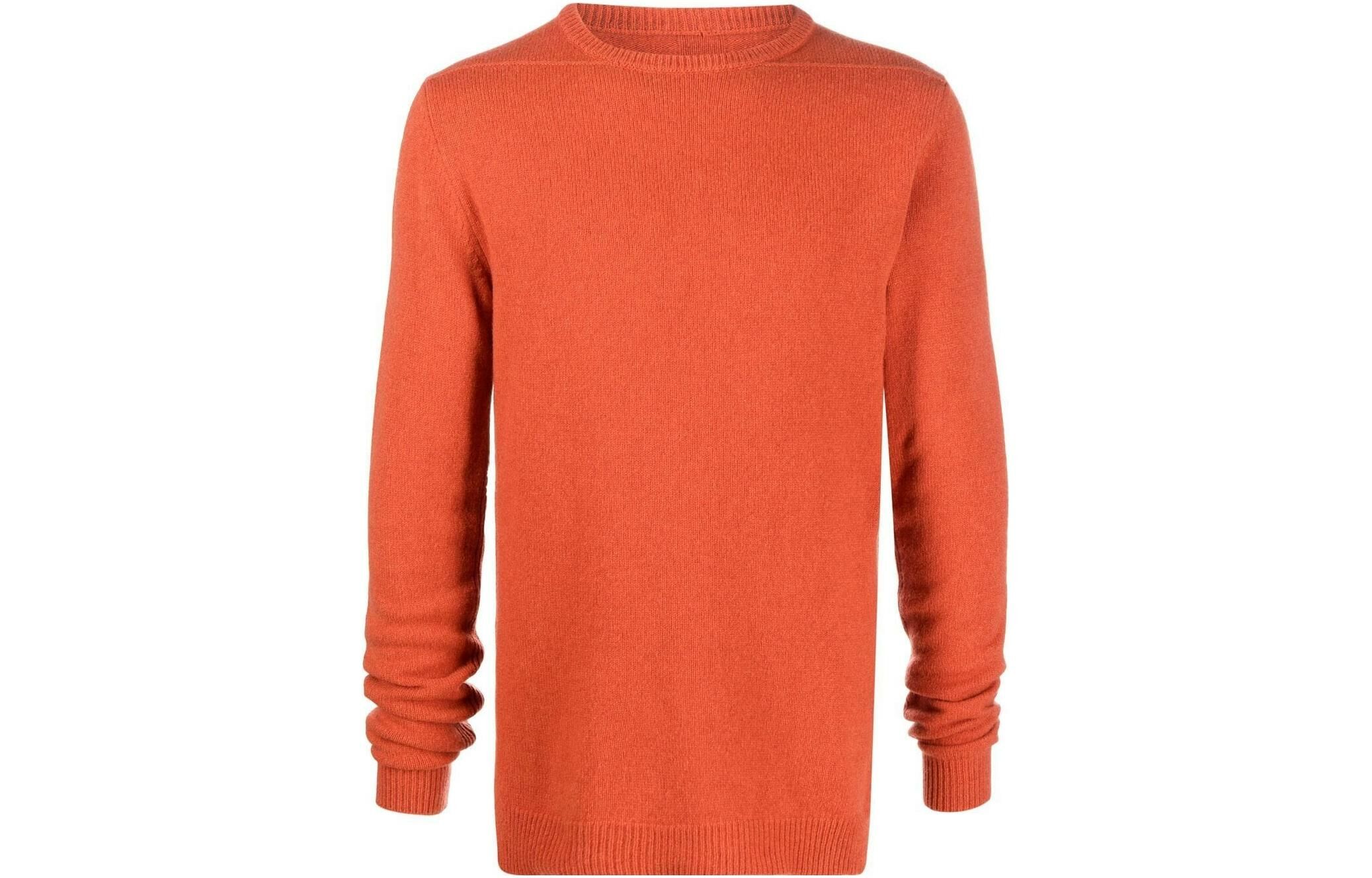 【代購】RICK OWENS Cashmere Sweaters Men Orange