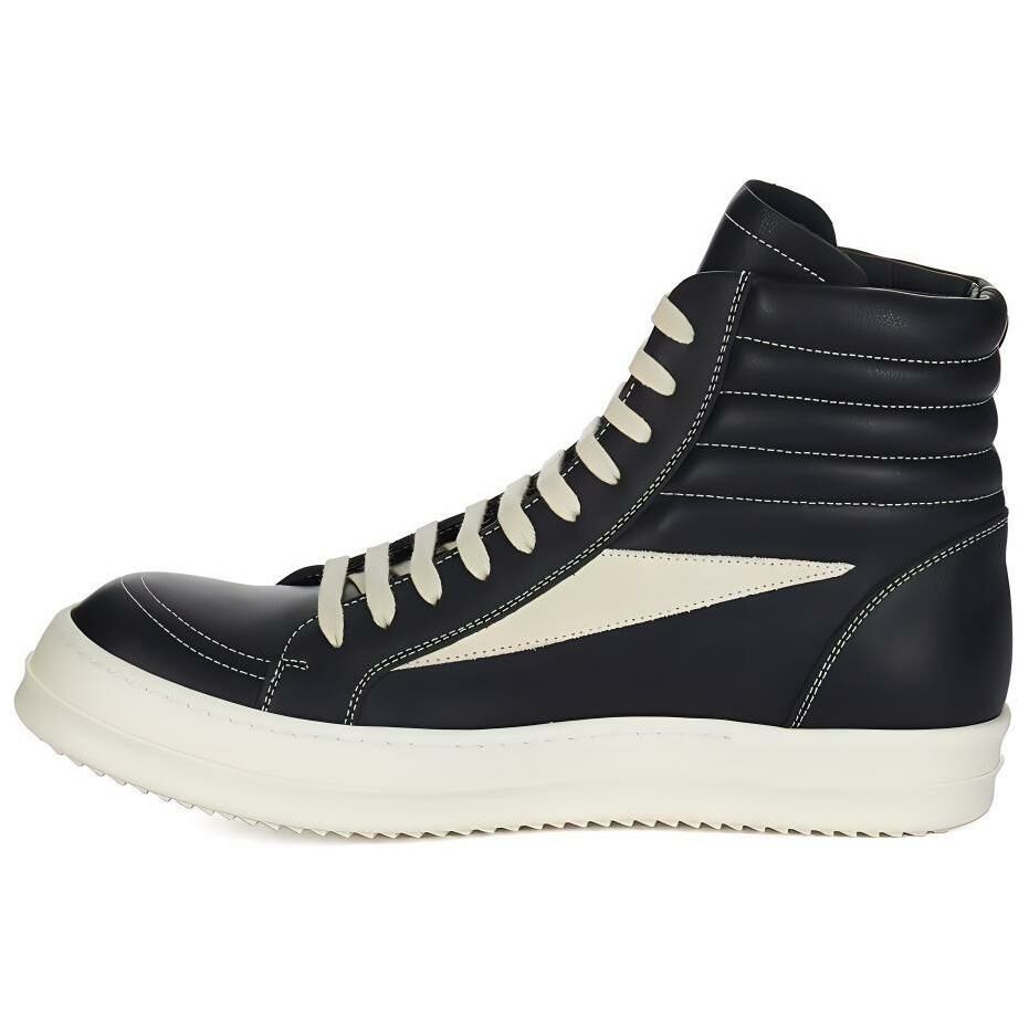 【代購】RICK OWENS/RO Porterville High-Top Skateboard Shoes Men's Black