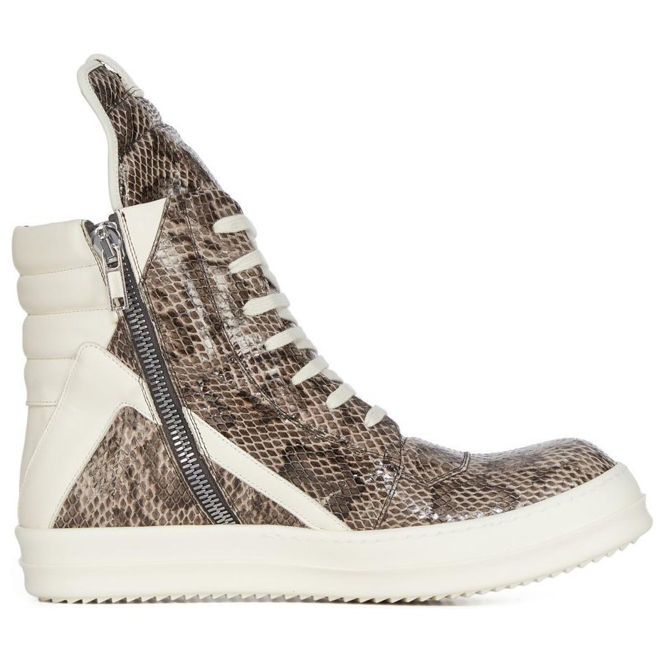 【代購】RICK OWENS/RO High Top Skateboard Shoes Men's Brown