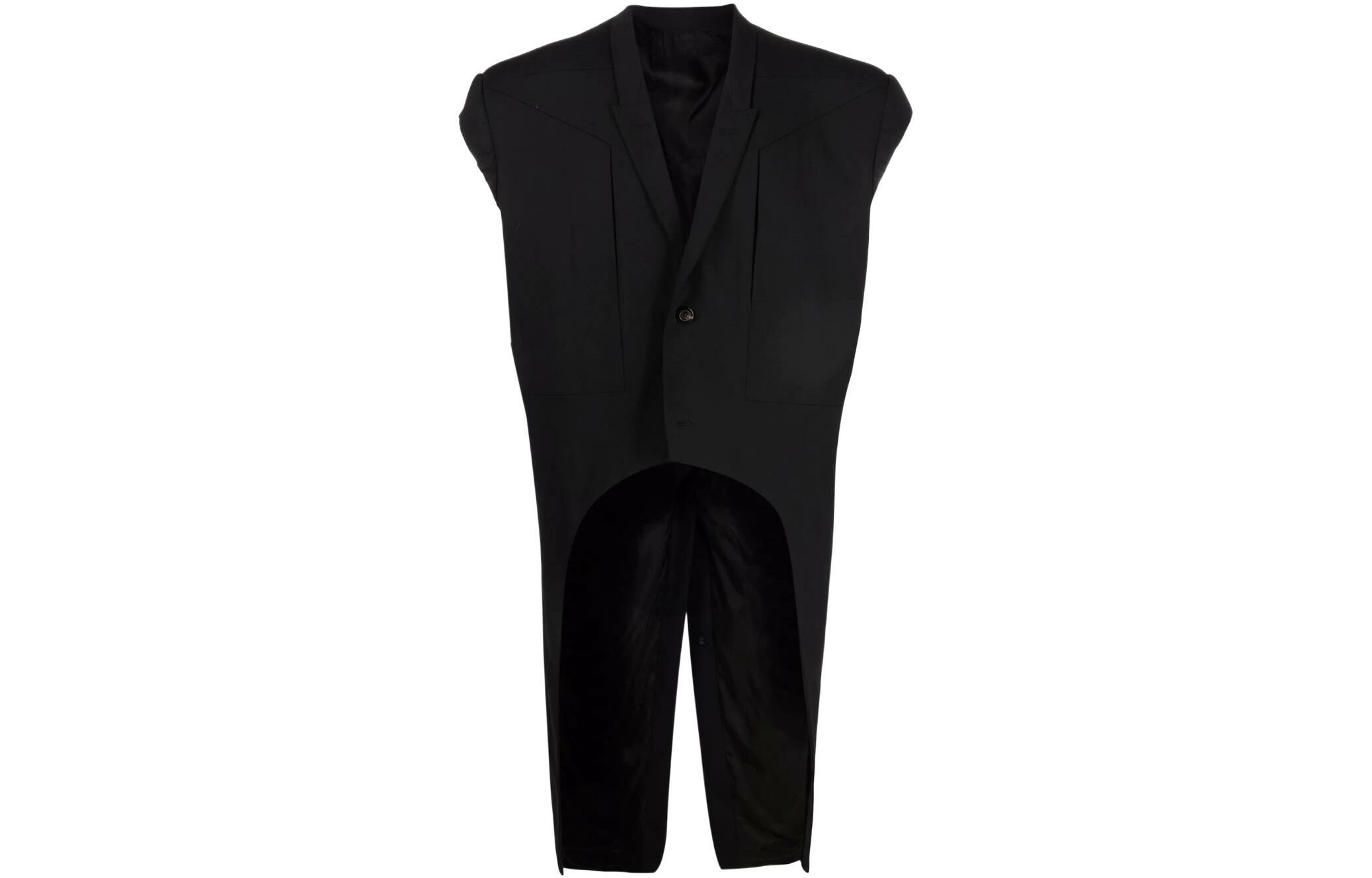 【代購】RICK OWENS Vests Men Black