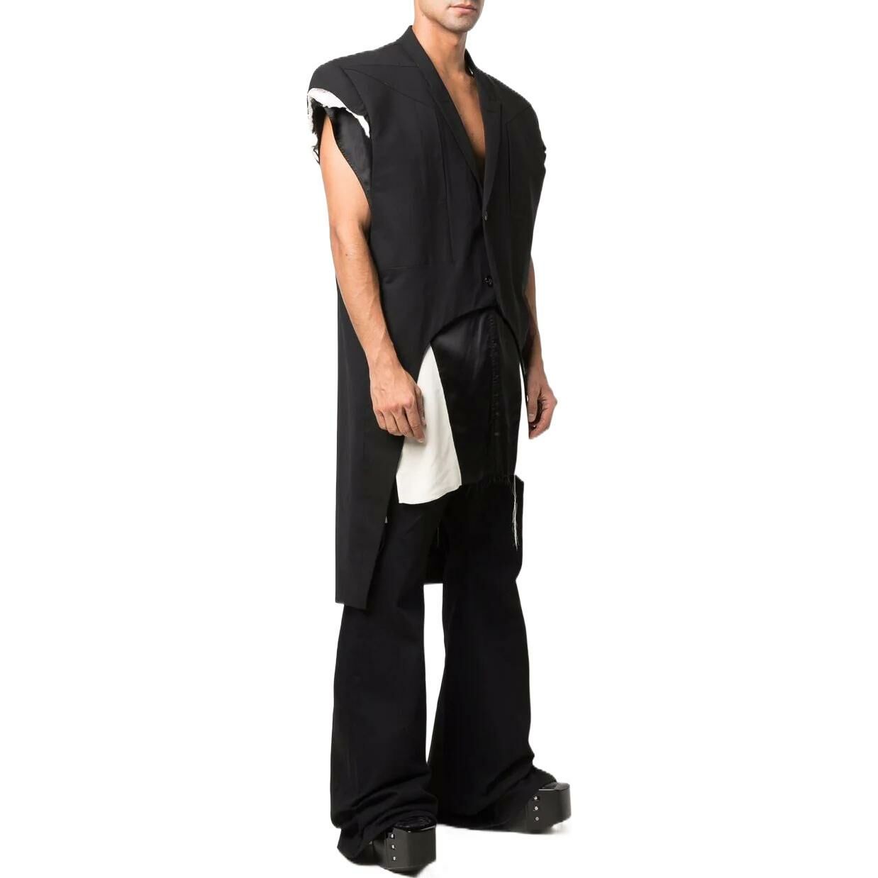 【代購】RICK OWENS Vests Men Black