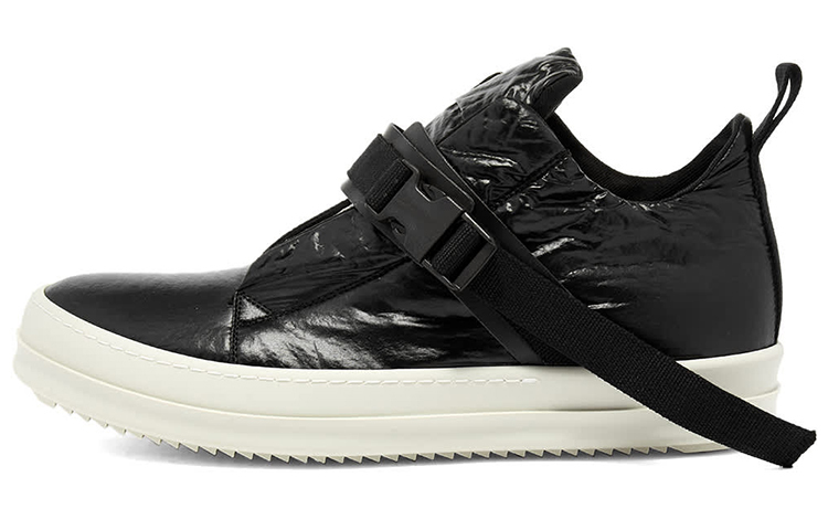 【代購】RICK OWENS Skateboard Shoes Men Low-Top Black/White