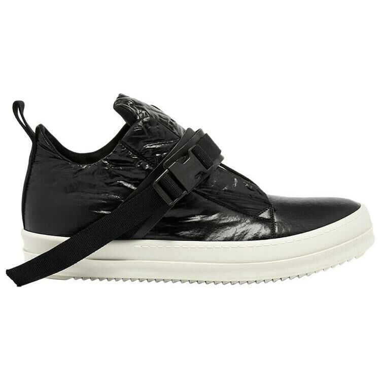 【代購】RICK OWENS Skateboard Shoes Men Low-Top Black/White