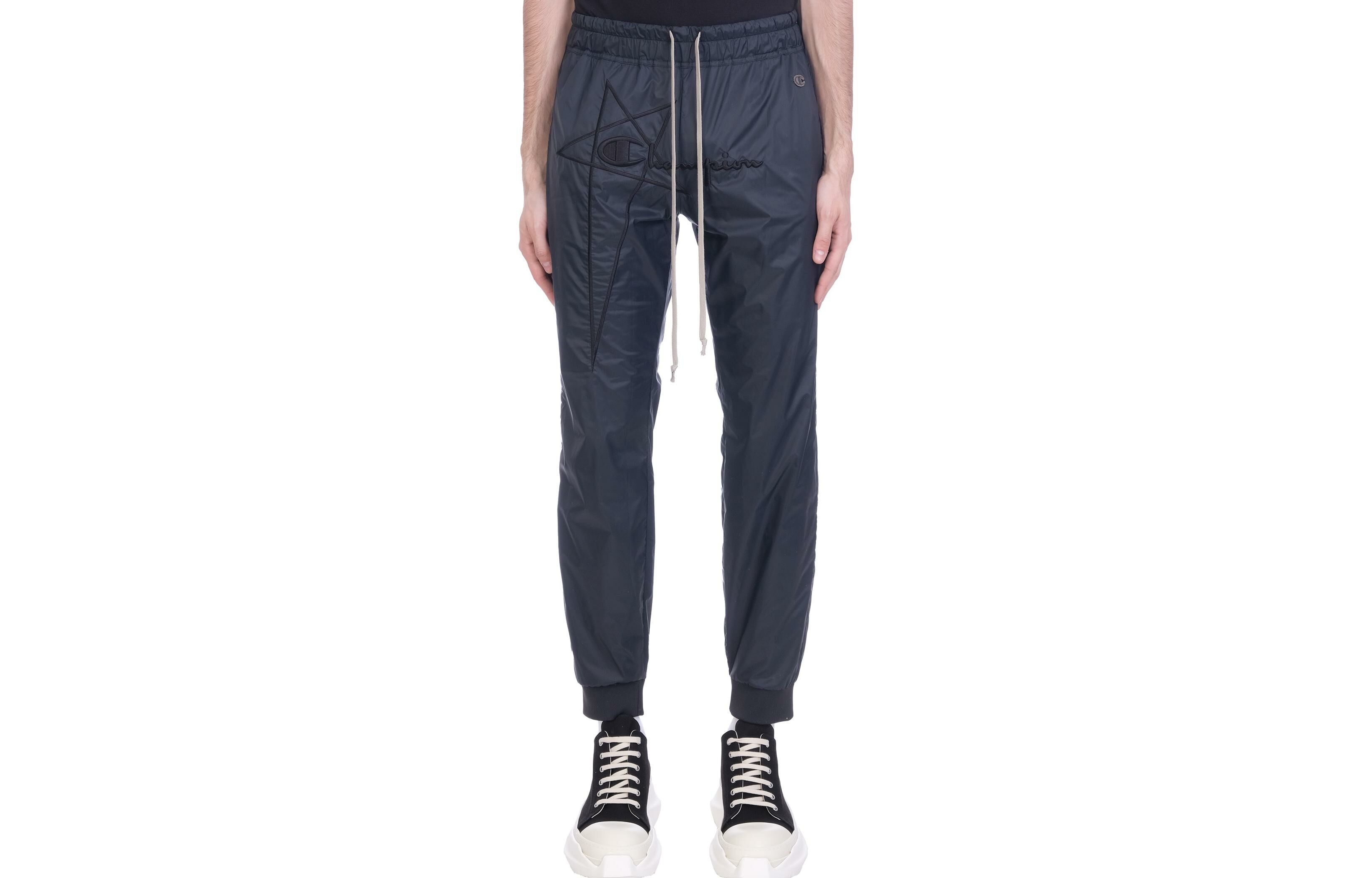 【代購】RICK OWENS/RO x Champion Casual Pants Men's Navy Blue