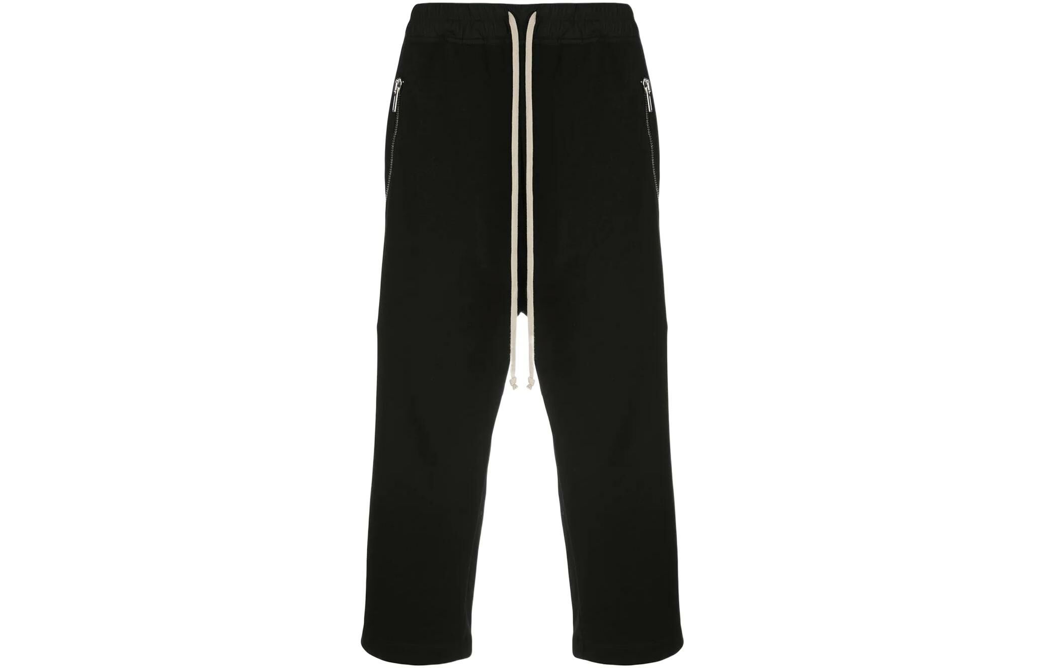 【代購】RICK OWENS/RO Knitted Sports Pants Men's Black