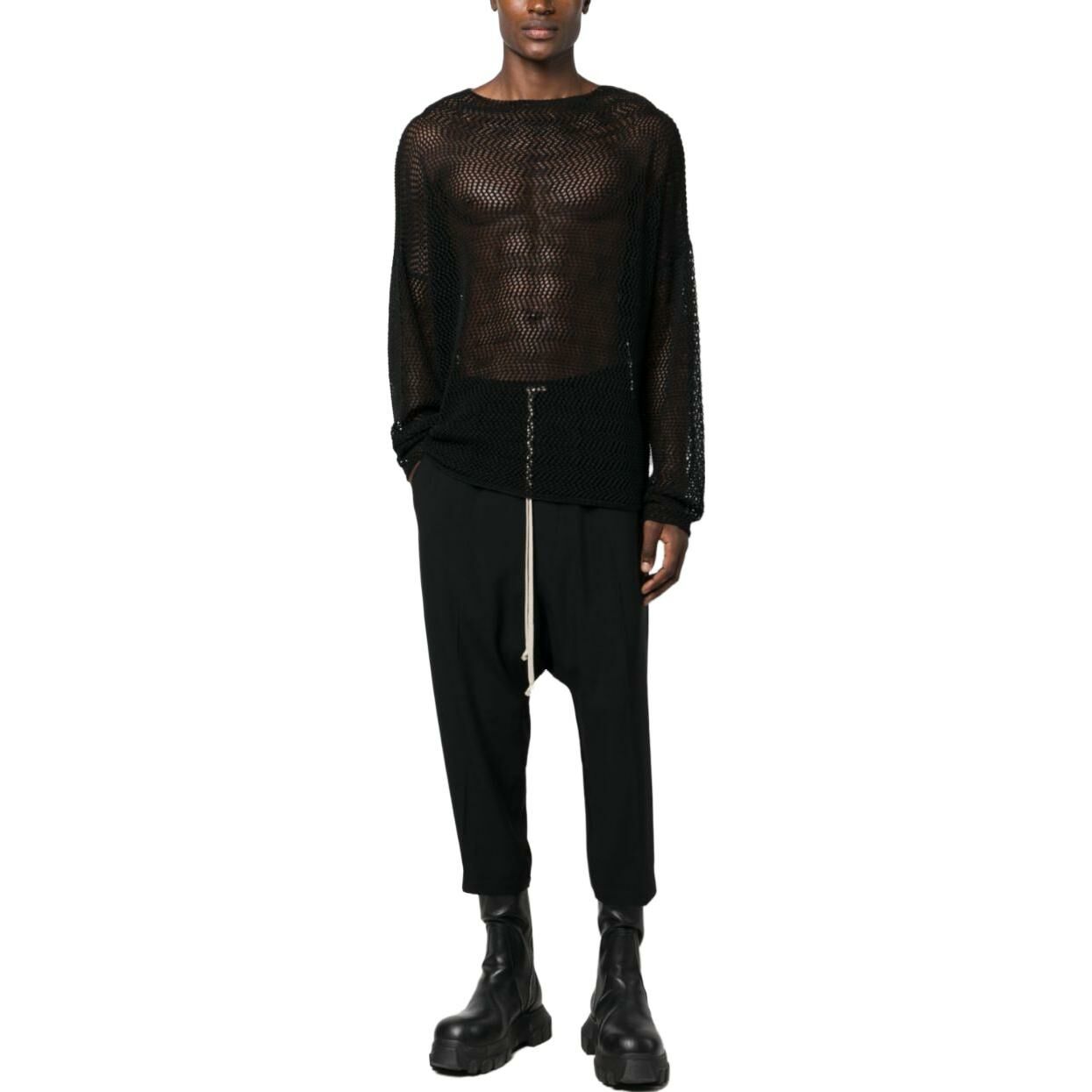 【代購】RICK OWENS Casual Pants Men Black