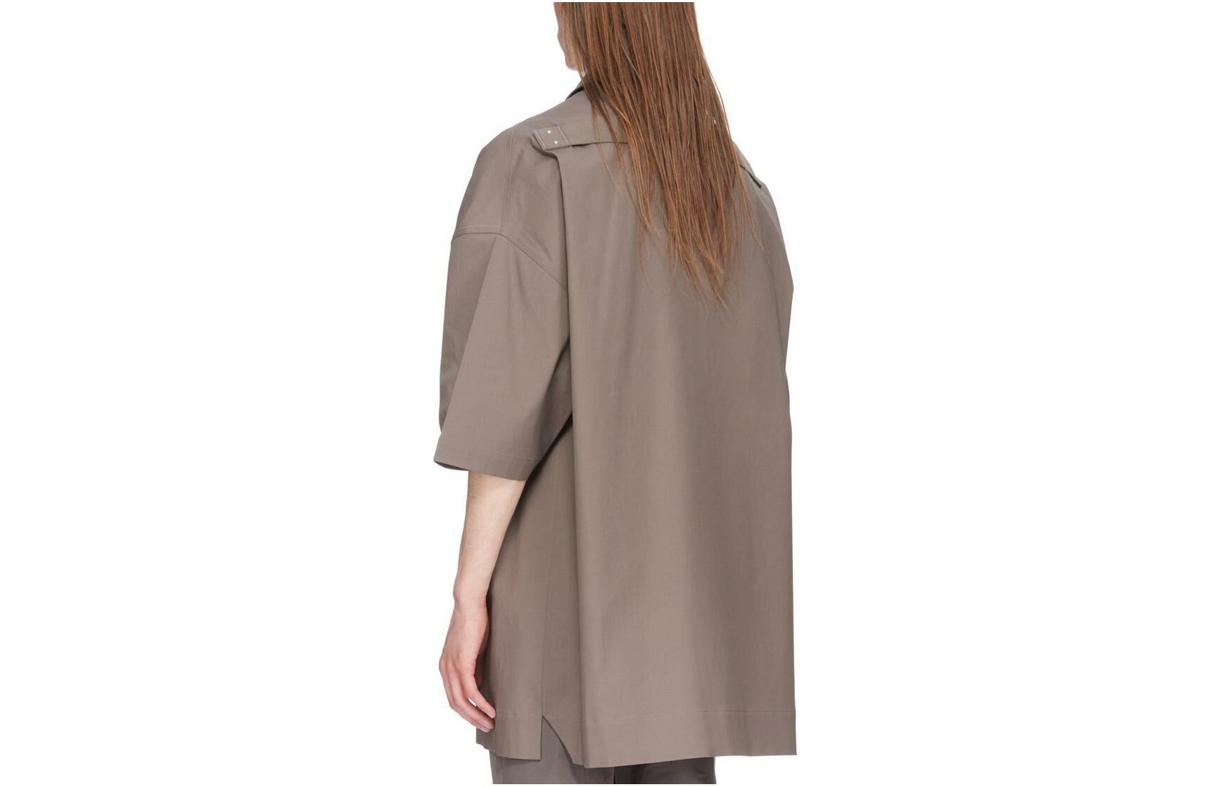 【代購】RICK OWENS Tommy Short Sleeved Shirt