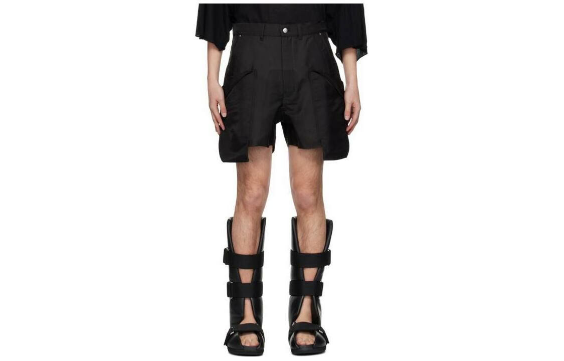 【代購】RICK OWENS/RO Cargo Shorts Men's Black
