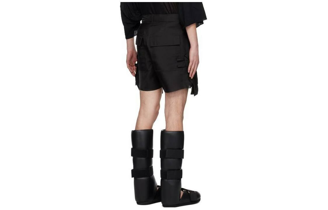 【代購】RICK OWENS/RO Cargo Shorts Men's Black