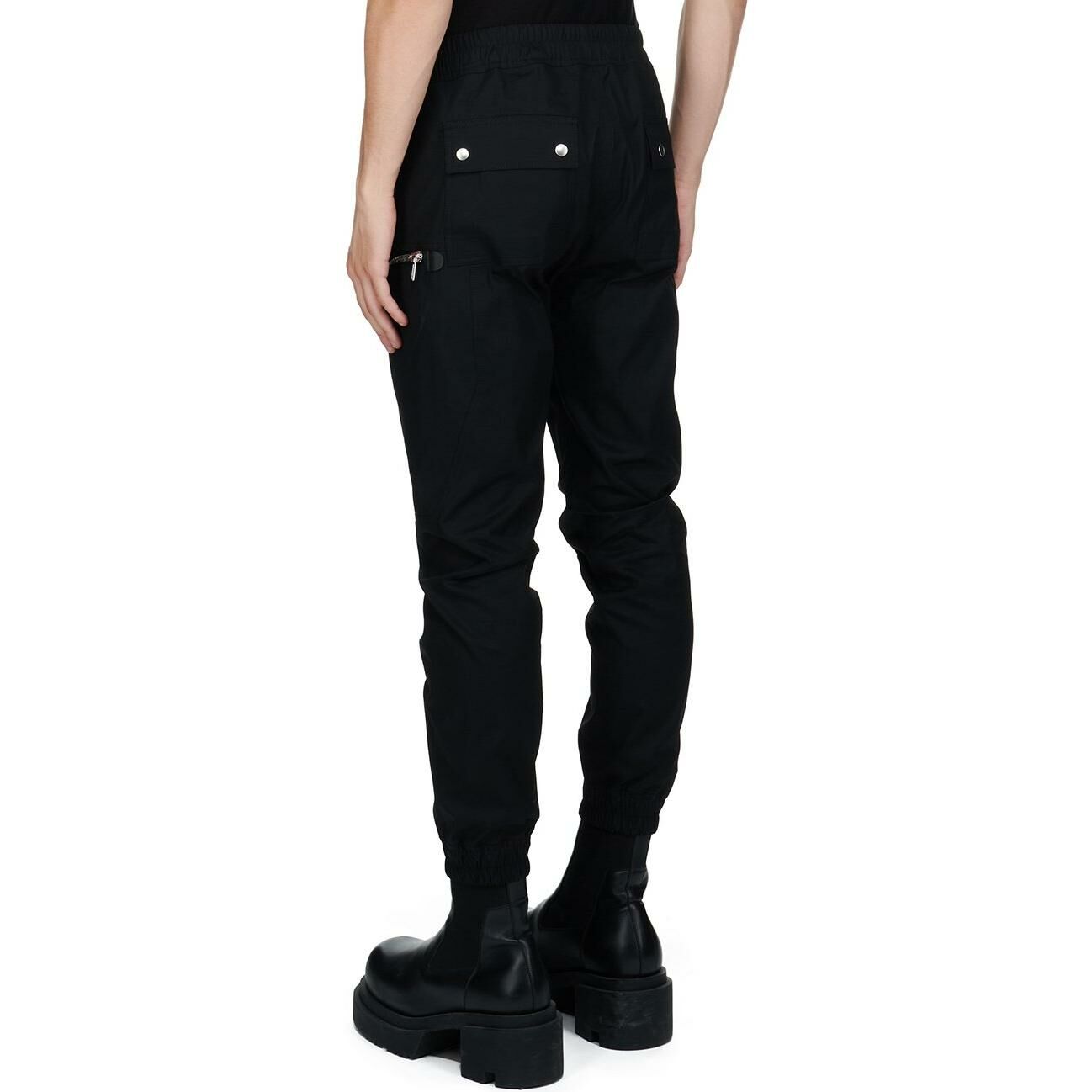 【代購】RICK OWENS Bauhaus Zip-Detailed Drawstring Cargo Pants