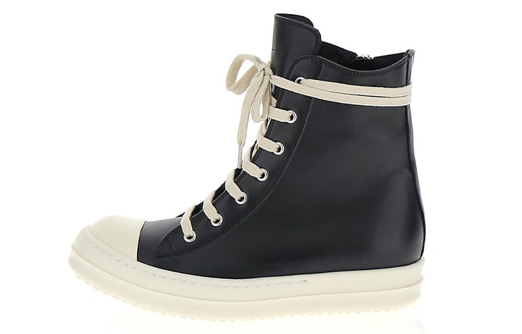 【代購】RICK OWENS/RO Phlegethon Cushioning High Top Casual Shoes Women's Black